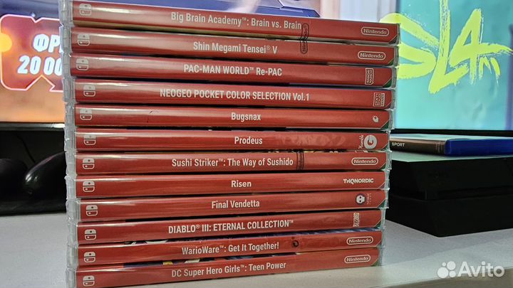 Игры на Nintendo Switch (Новые/ бу)