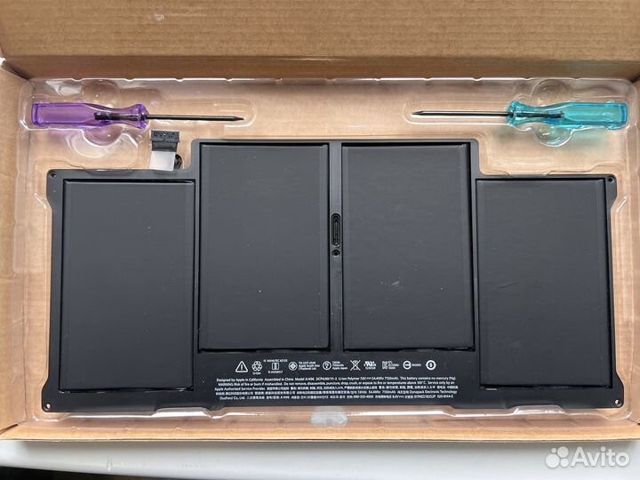 АКБ для MacBook Air 13 A1466 A 1496