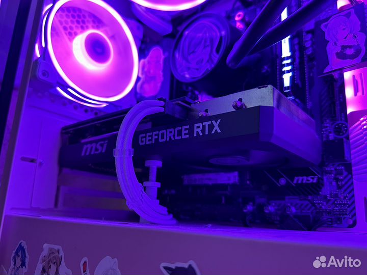 Видеокарта 3060 Ti 8GB, twin FAN OC LHR