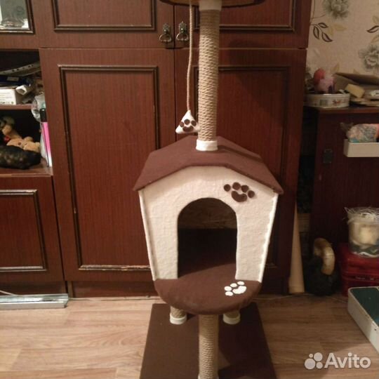 Домики с когтеточкой