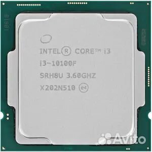 Процессор intel core i3 10100f