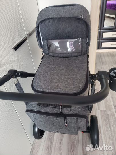 Коляска adamex 3 в 1 бу