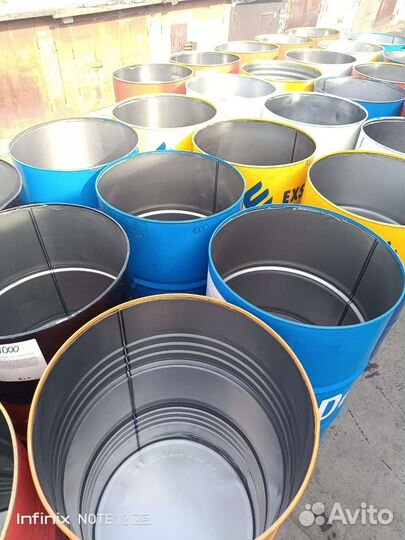 Бочки металлические 200 л. Вырезанные, доставка