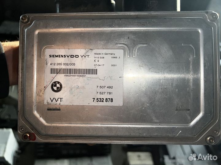 Эбу вальватроника bmw e65