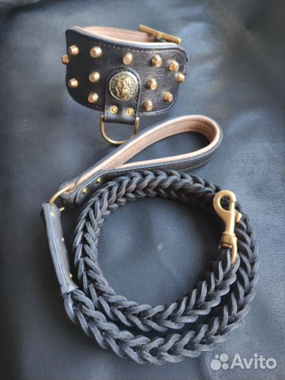 Ошейник из натуральной кожи