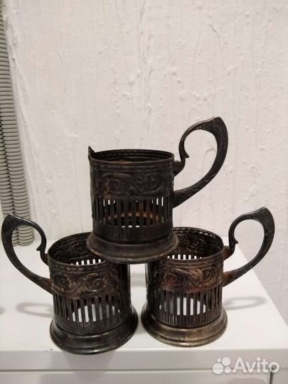 Подстаканники Кольчугино наборы 6 шт