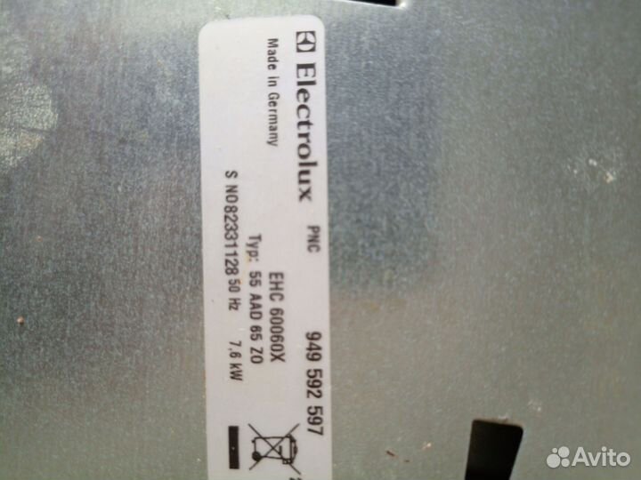 Варочная панель electrolux