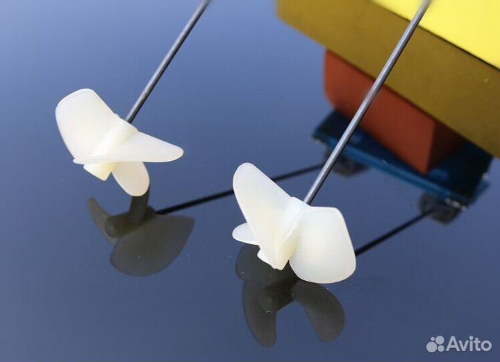 Новые винты трехлопастные на кораблик 36 мм (пара)