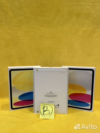 Новый Apple iPad 10 2022 Wi-Fi 64gb Гарантия Чек