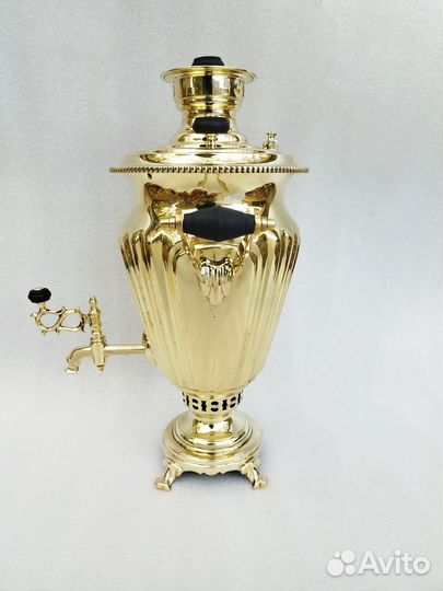 Самовар рюмка угольный тпт после реставрации