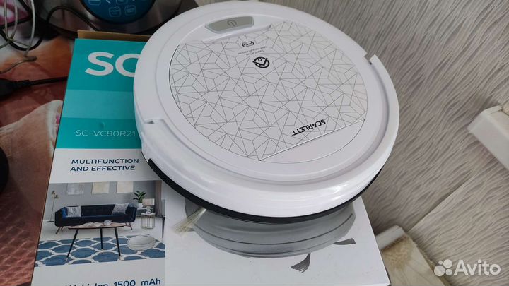 Робот пылесос scarlett sc-vc80r21
