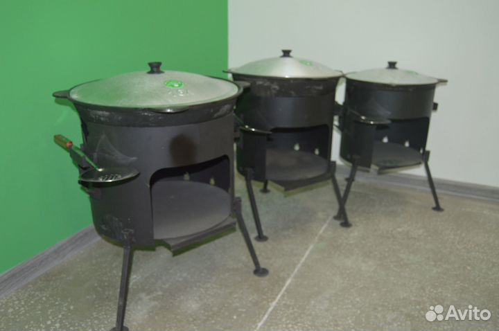 Комплект печей с казанами
