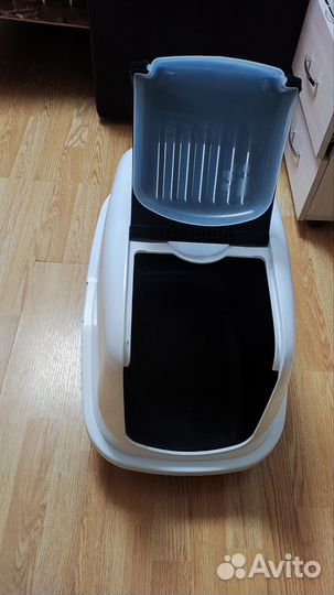Закрытый лоток для кошек большой