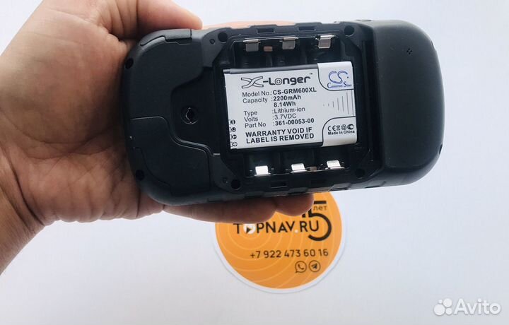 Аккумулятор для Garmin Montana 610, новый