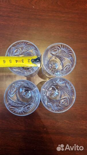 Хрустальные бокалы СССР