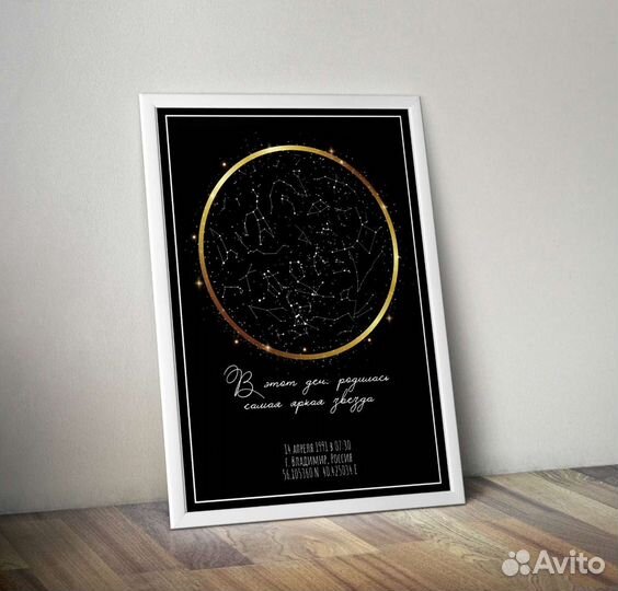 Карта звёздного неба