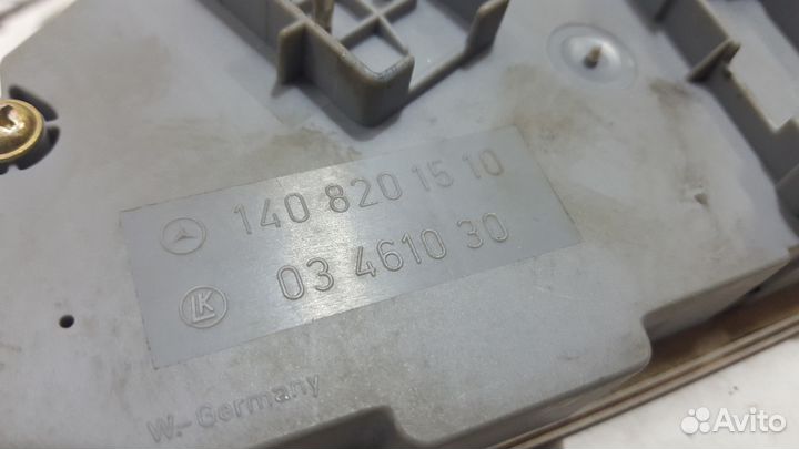 Пульт регулировки сиденья Mercedes S-Class W140