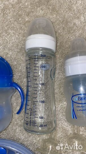 Бутылочки, соски, сетка для прикорма кучочками