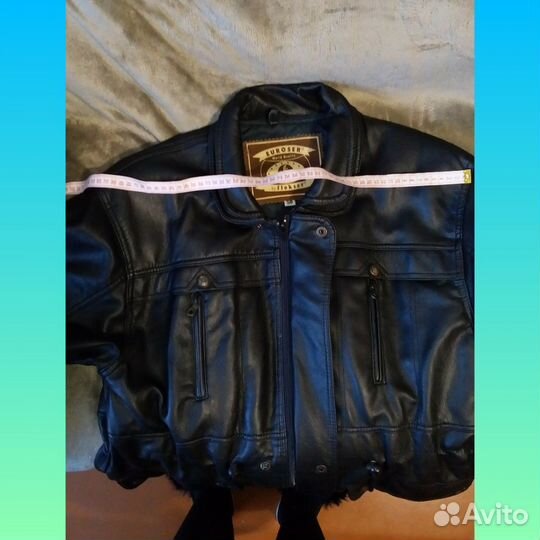 Куртка мужская кожаная