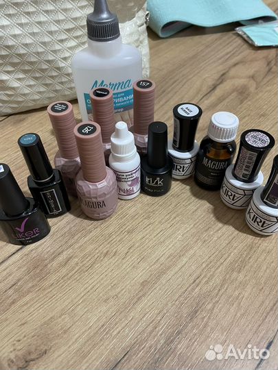 Лампа для маникюра+ материалы