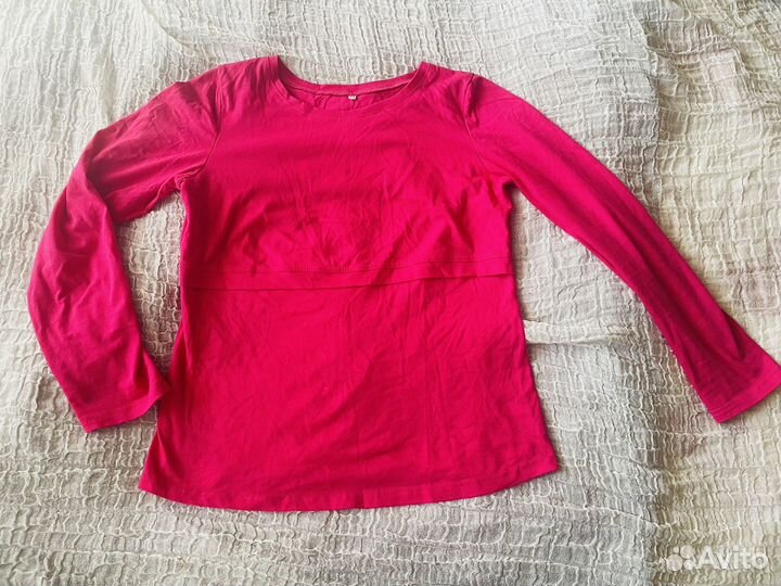 Лонгслив для беременных и кормящих мам