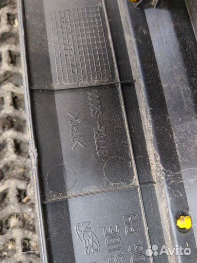 Накладка на порог Hyundai Santa Fe 2020, 2021