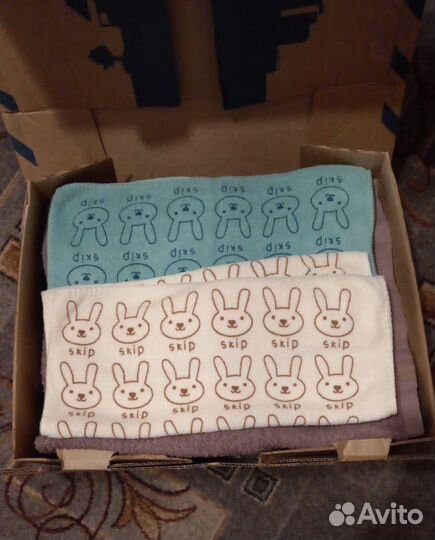 Коробка разного постельного белья бу