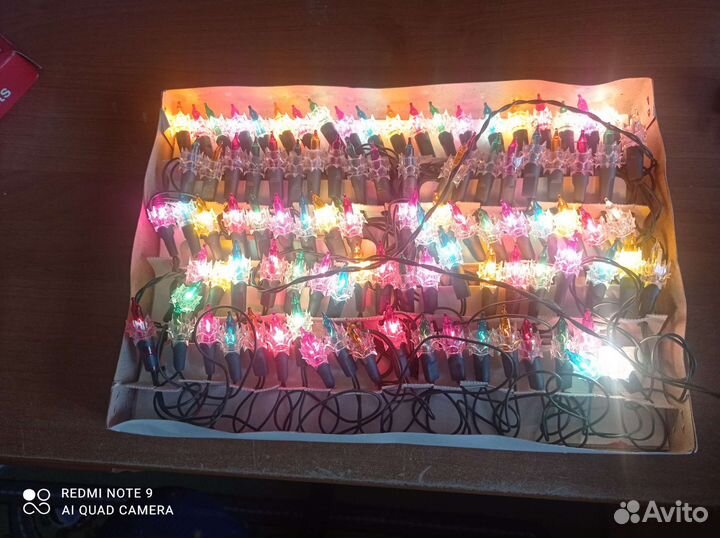 Елочные гирлянды из СССР