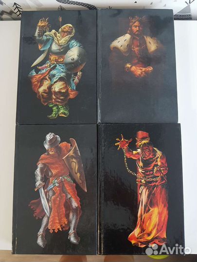 Тамплиеры 3 тома черные и 2 тома Крестоносцы