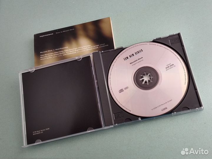 Meredith Monk - Impermanence CD