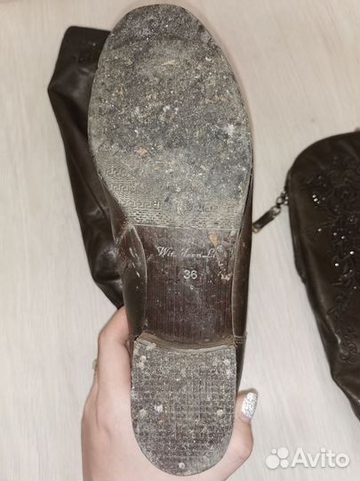 Сапоги женские демисезонные 36 размер