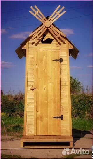 Дачный туалет с установкой BLU780