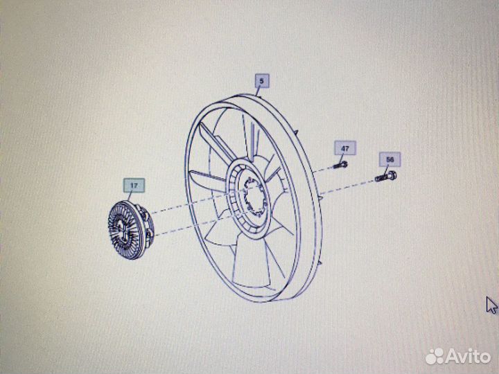 Сочлененный самосвал Bell вискомуфта ttdc222190