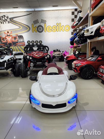 Электромобиль детский новый мягкие колёса