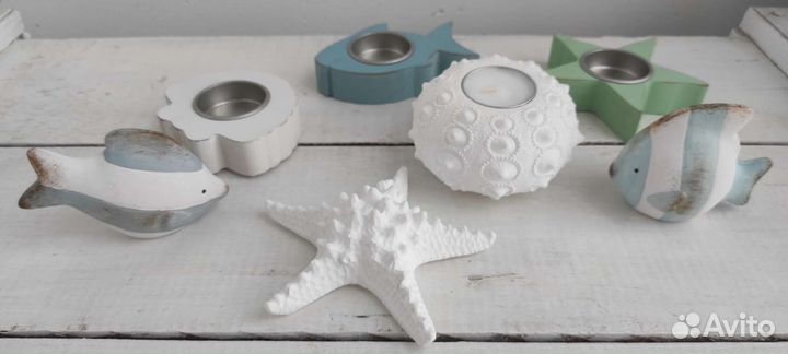 Предметы интерьера в морском стиле