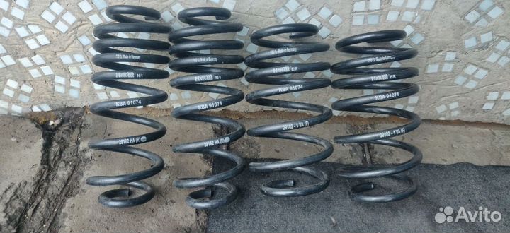 Пружины с занижением -35/40 Volkswagen/Skoda H&R