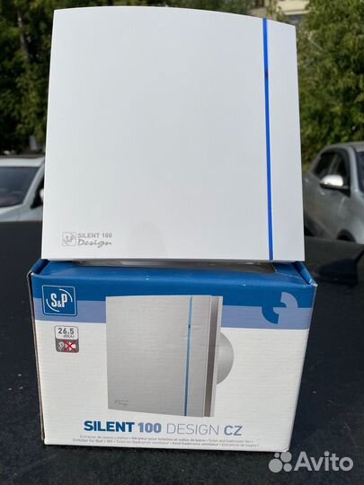 Вентилятор вытяжной бесшумный Silent Design