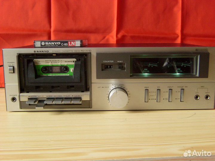 Коллекционная Кассетная дека Sanyo RD 3510 Япония
