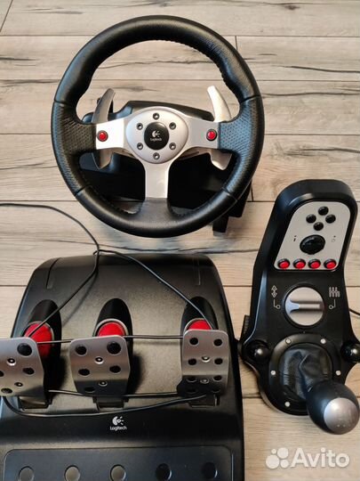 Logitech g25 полный комплект
