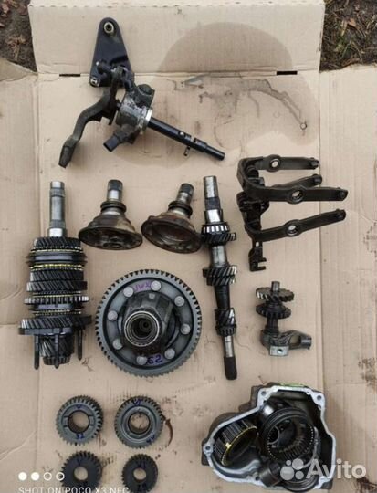 З/Ч на MQ250 6 ст МКПП Тип 02S