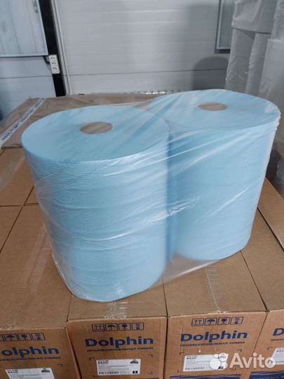 Протирочная бумага 2 ролика для моек целлюлоза