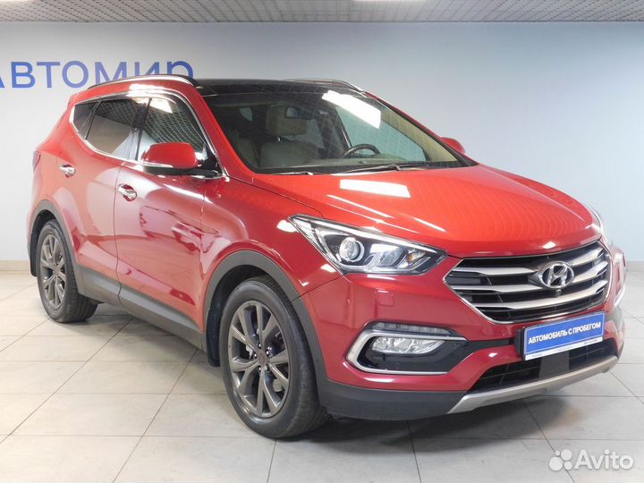 Hyundai Santa Fe 2.2 AT, 2016, 85 143 км