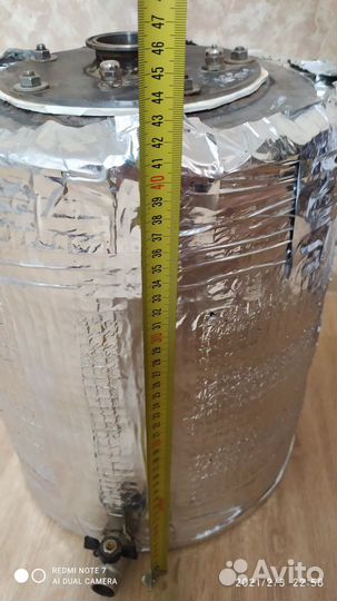 Куб из нержавейки 30 литров