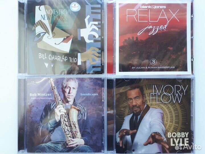 CD диски Джаз в ассортименте лот 1