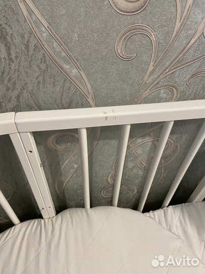 Детская кроватка с маятником 8 в 1