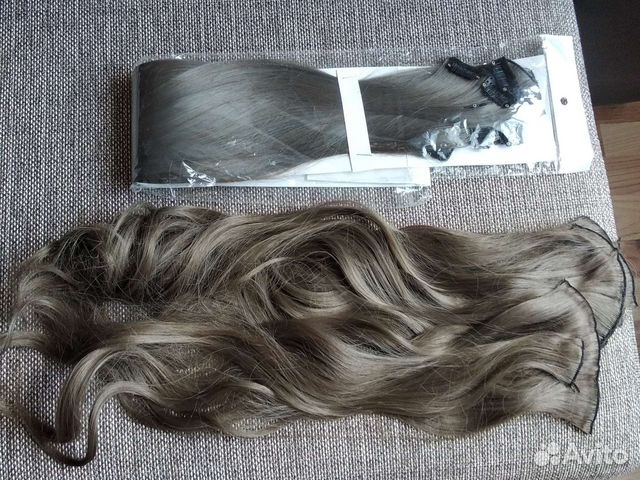 Волосы для наращивания 60 см,не натуральные