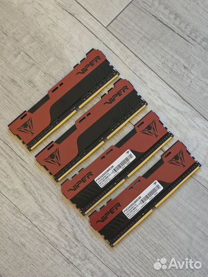Оперативная память DDR4 4X16gb 3600mhz