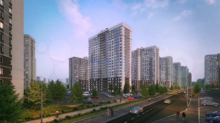 4-к. квартира, 82,2 м², 18/22 эт.