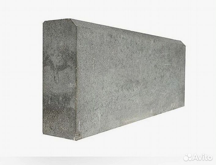 Камень для газона бордюрный