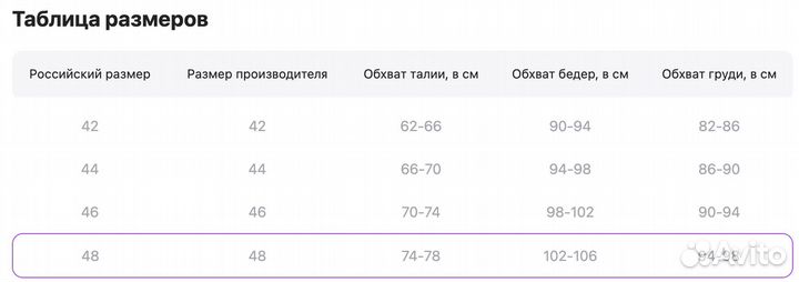 Костюм брючный 48 р-р